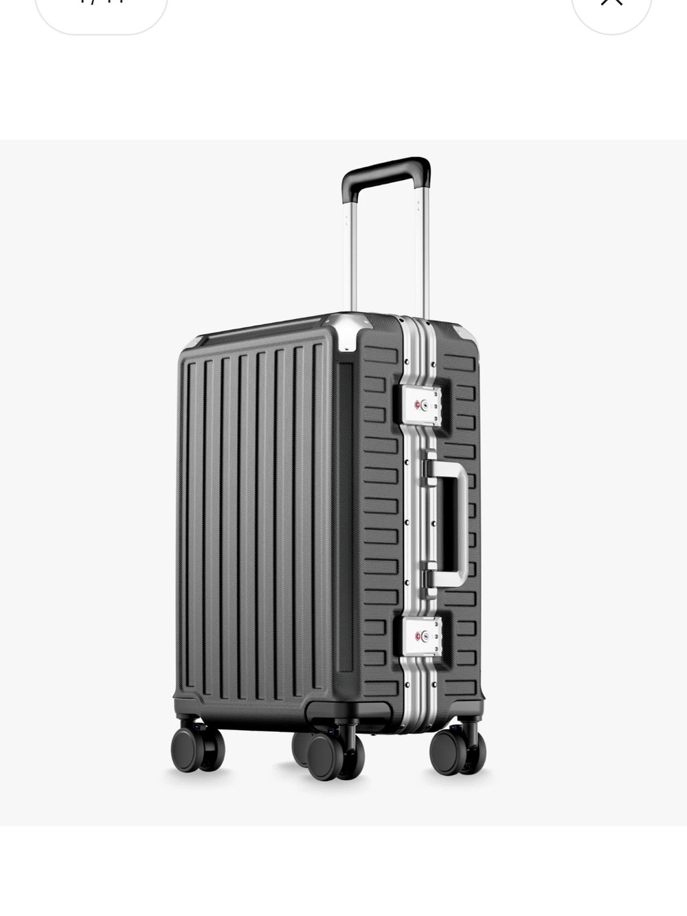 Luggex ZX Carry-On 20'' charcoal - new